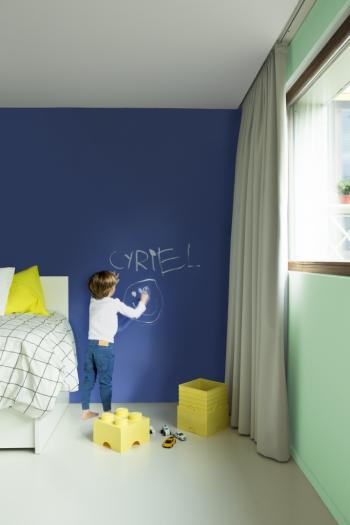 Peindre votre mur en bleu