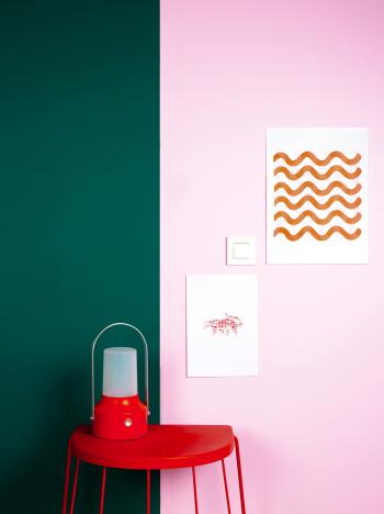 Choisissez des couleurs excentriques dans votre maison.