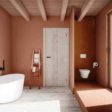 Créer une salle de bain intime avec des couleurs chaudes