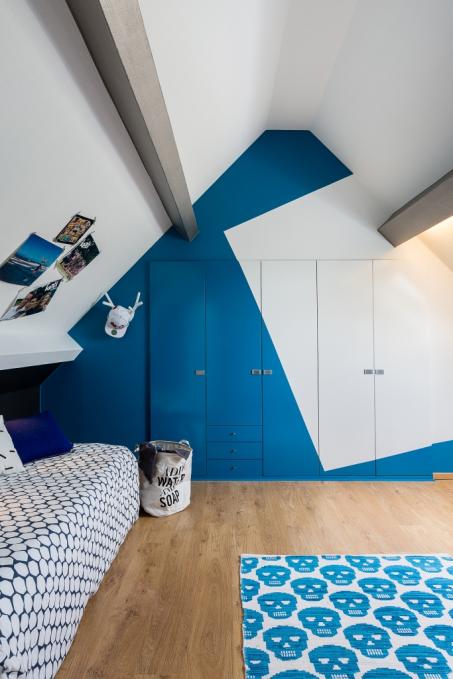 Peignez votre chambre à coucher en bleu