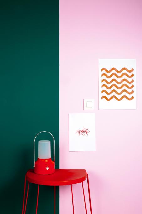 Choisissez des couleurs excentriques dans votre maison.
