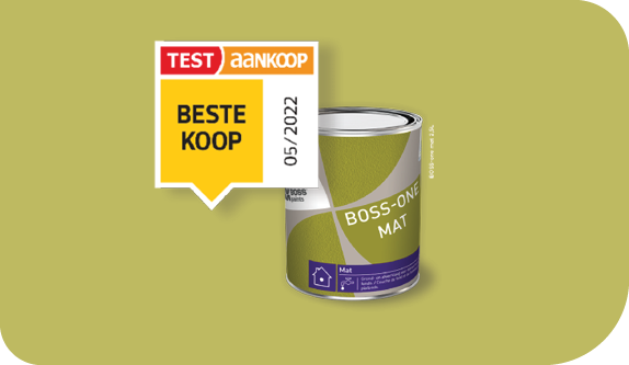 Boss-one mat bekroond door Test Aankoop